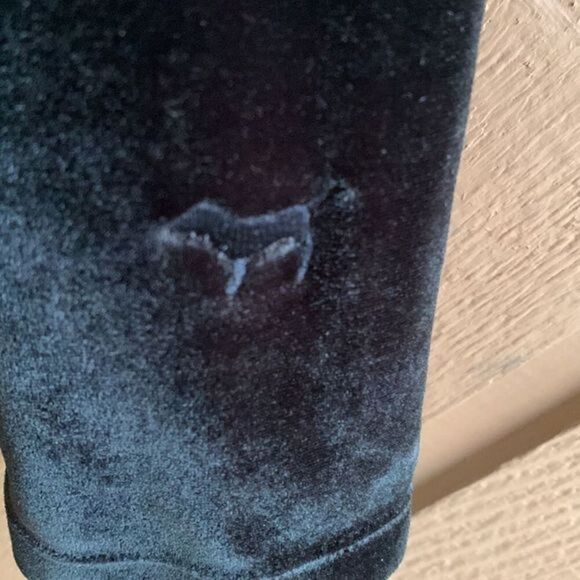 PINK Victoria’s Secret Black Velvet Leggings - Picture 3 of 4